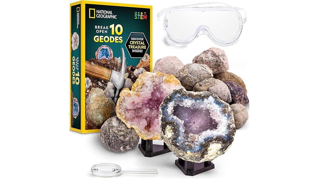 premium geode science kit