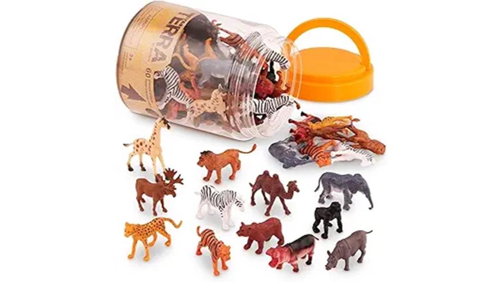 realistic mini animal figurines