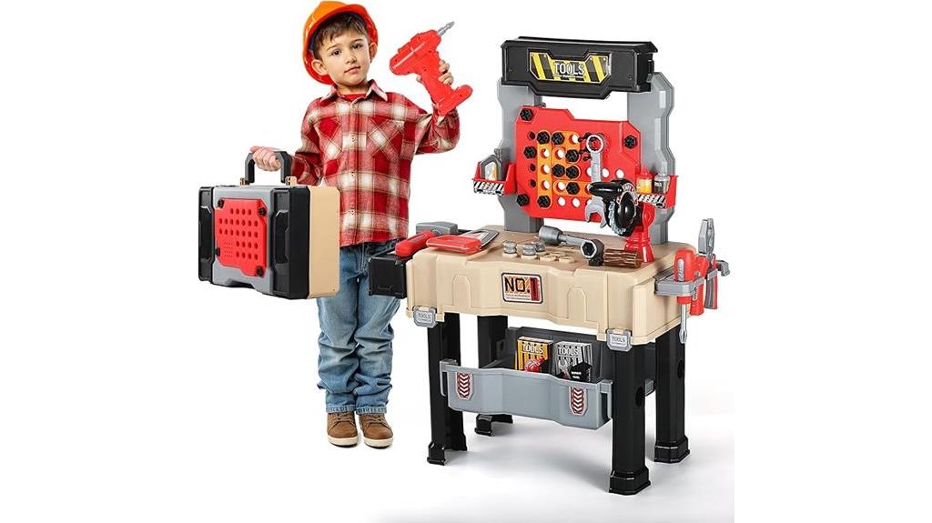realistic toy tool set