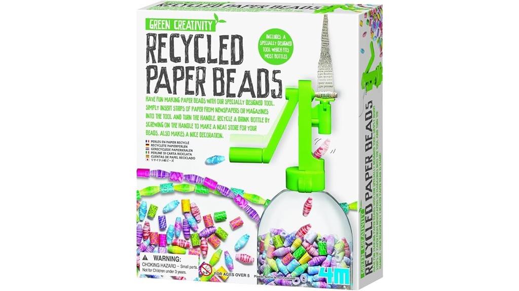 recycled paper bead kit