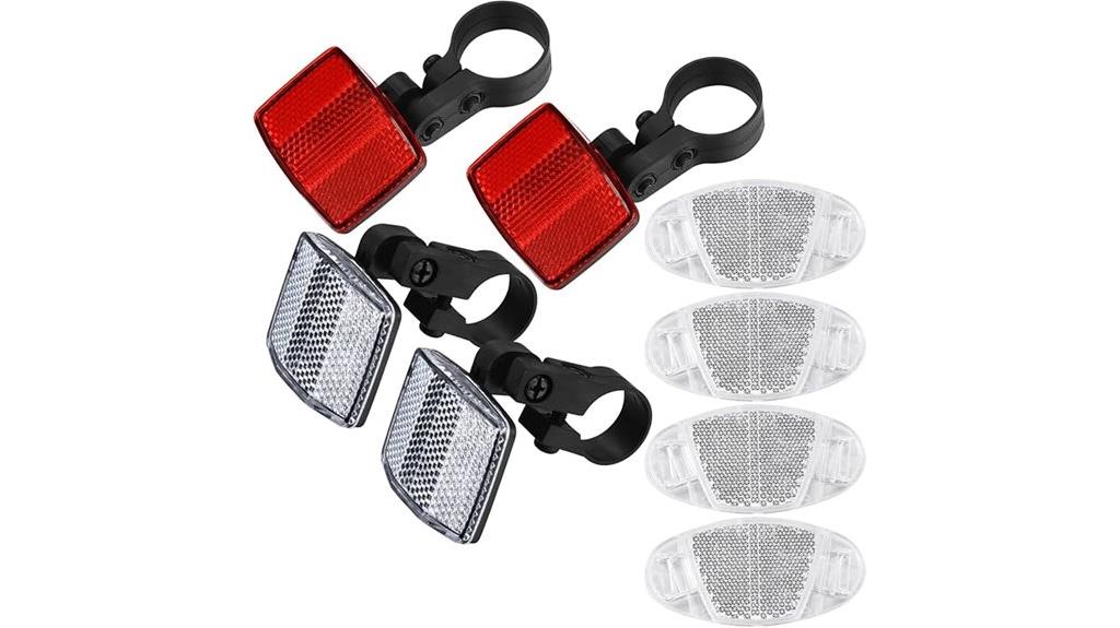 reflector kit for bicycles