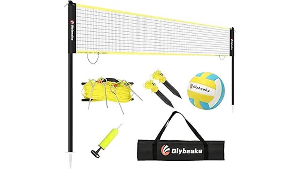 regulation portable volleyball net