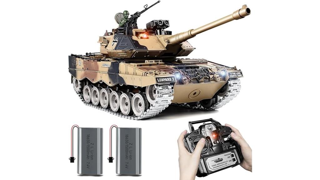 remote control leopard tank
