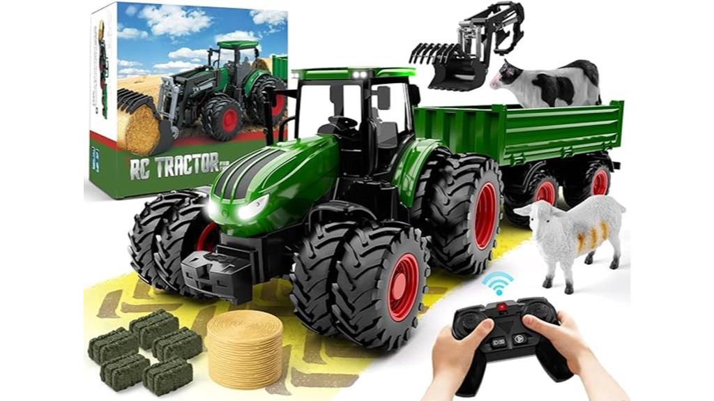 remote control toy tractor
