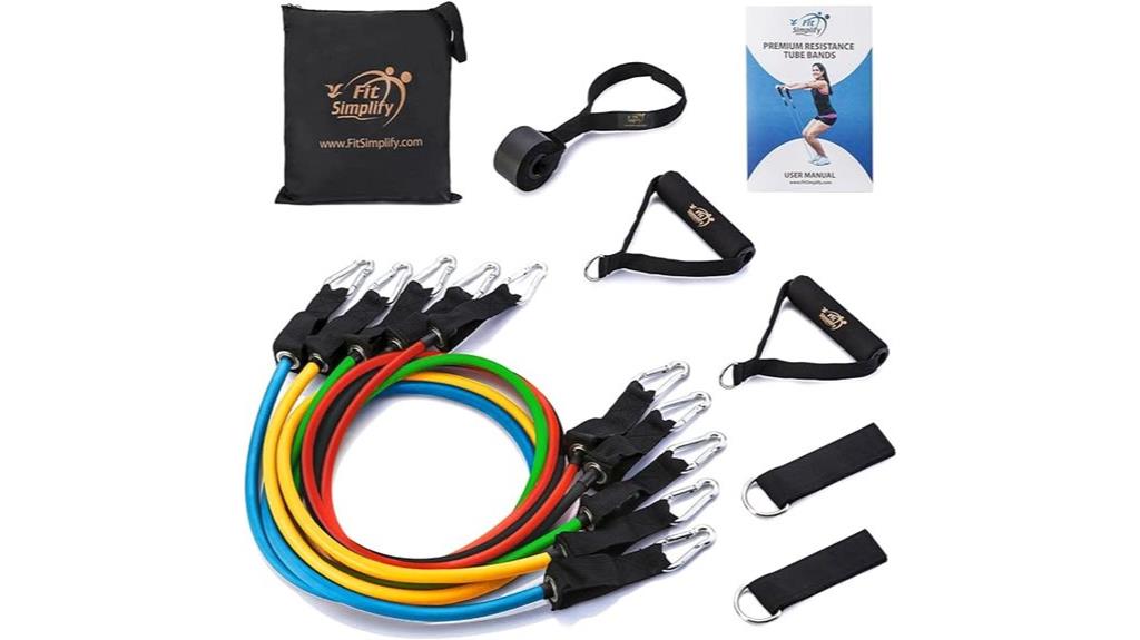 resistance bands with instructions