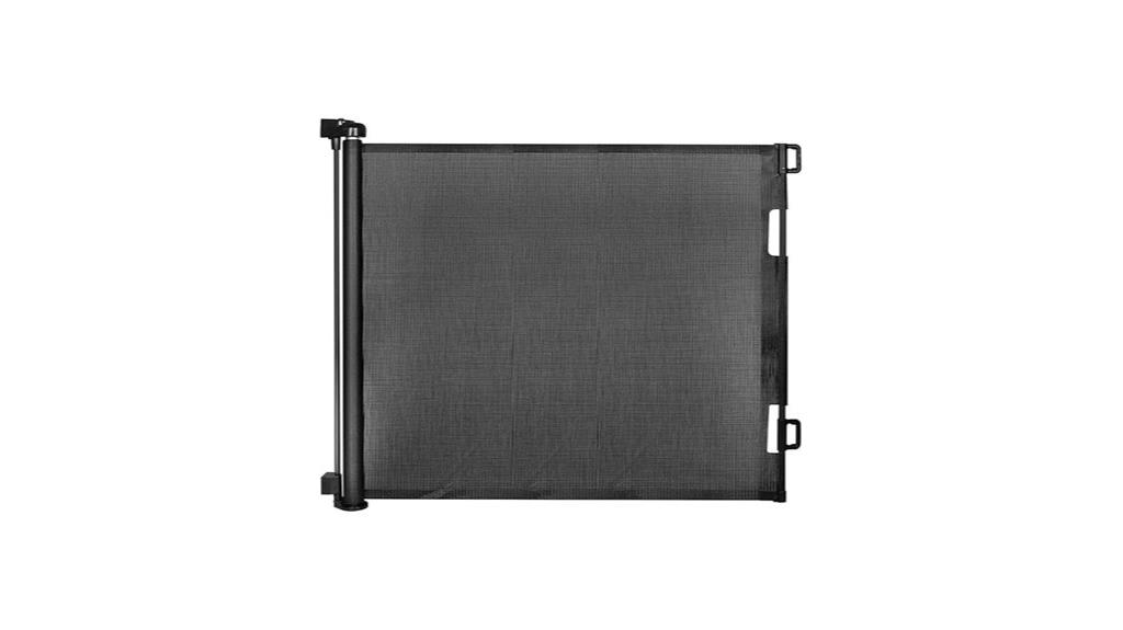 retractable baby gate installation