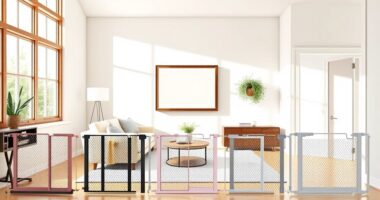 retractable baby gate options