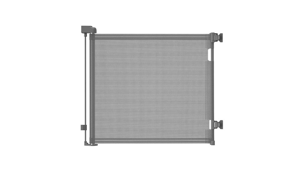 retractable baby safety gate