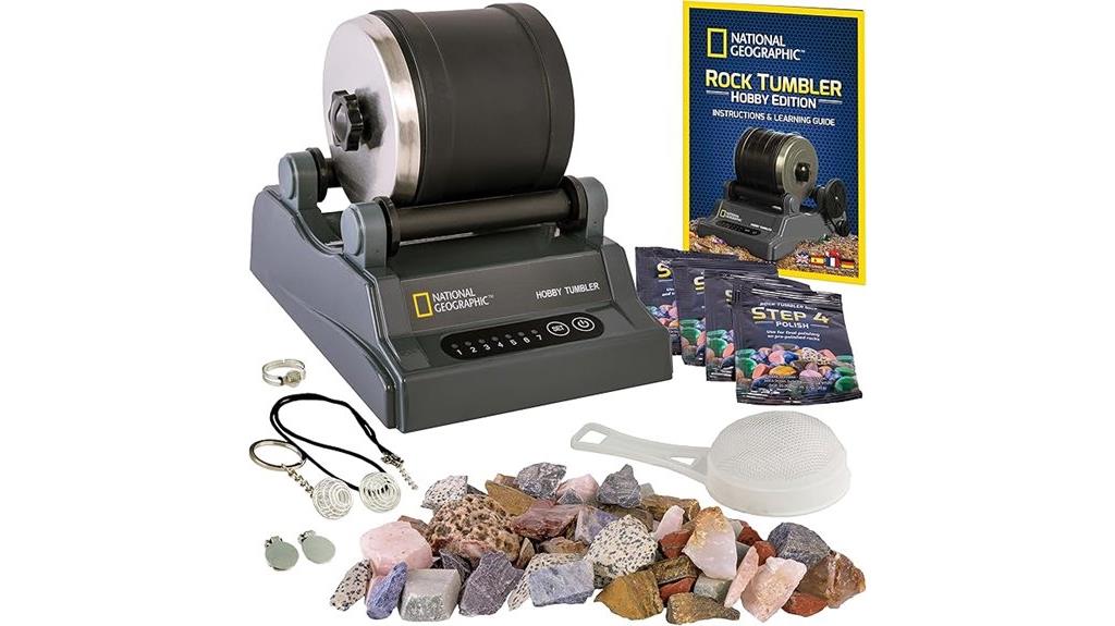 rock tumbling hobby kit