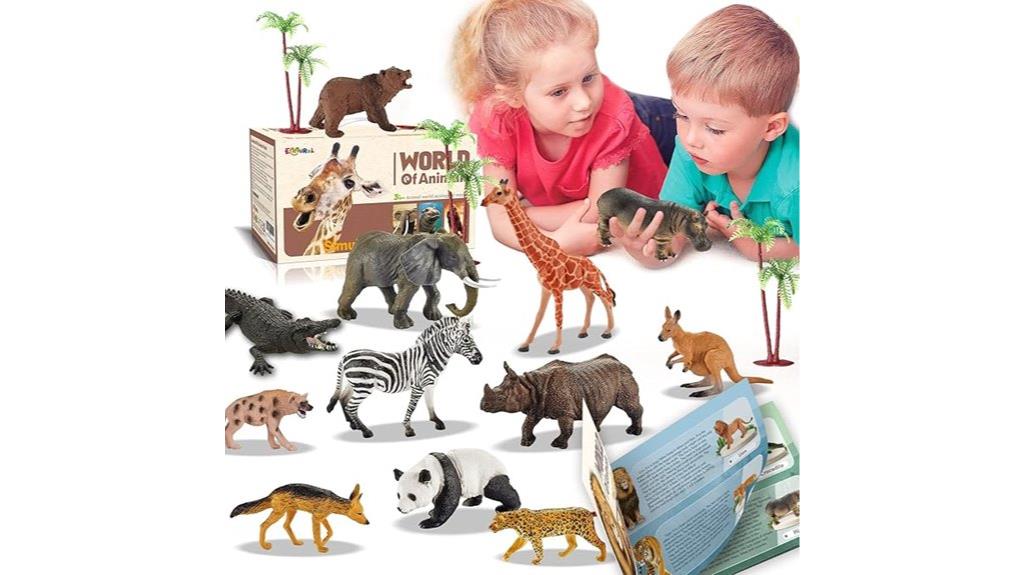 safari animal figures set