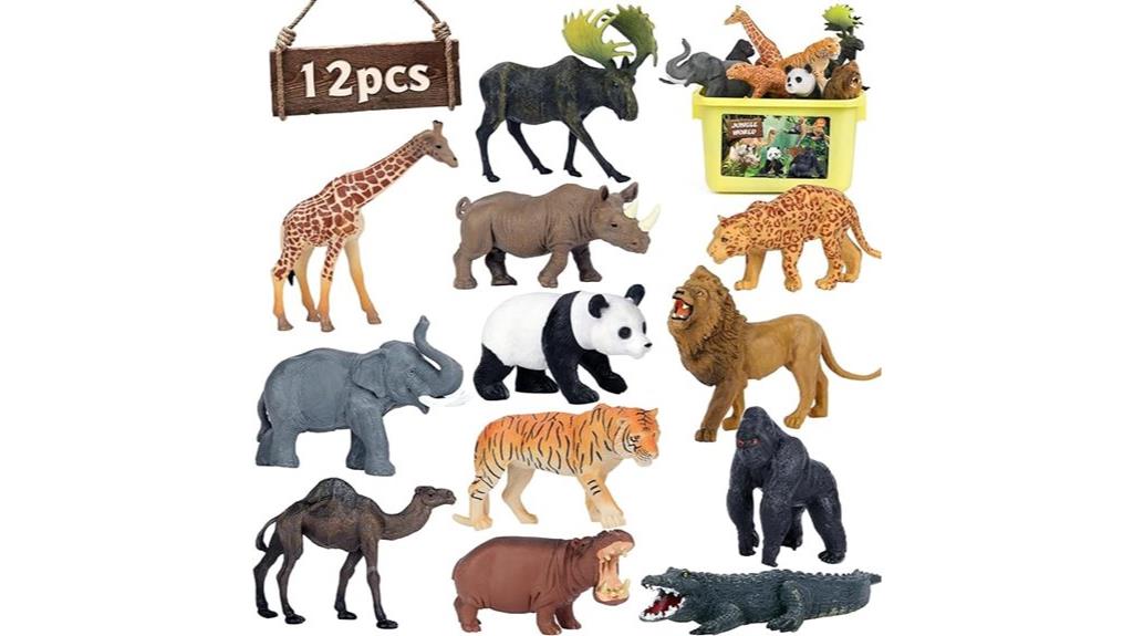 safari animal toy set
