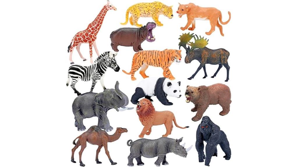 safari animal toy set