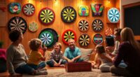 safe and fun dart boards