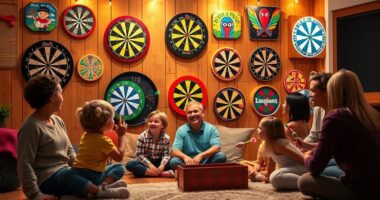 safe and fun dart boards