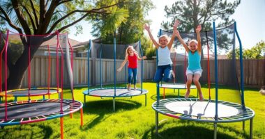 safe and fun trampolines