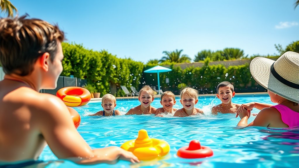 safe pool and home