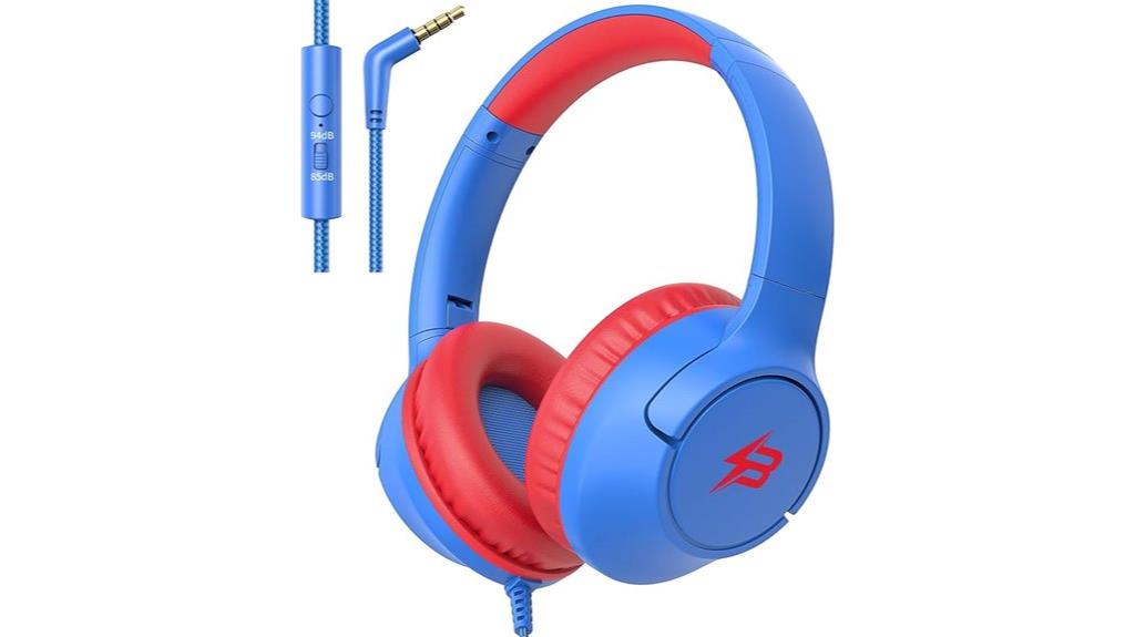 school friendly wired headphones