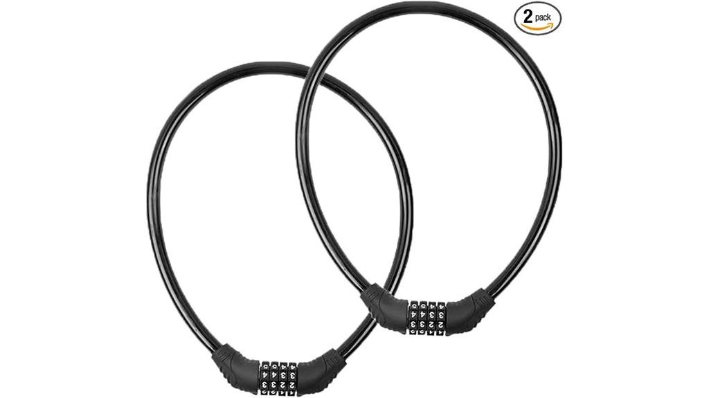 secure bike lock set