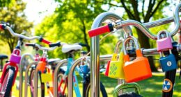 secure locks for kids bikes