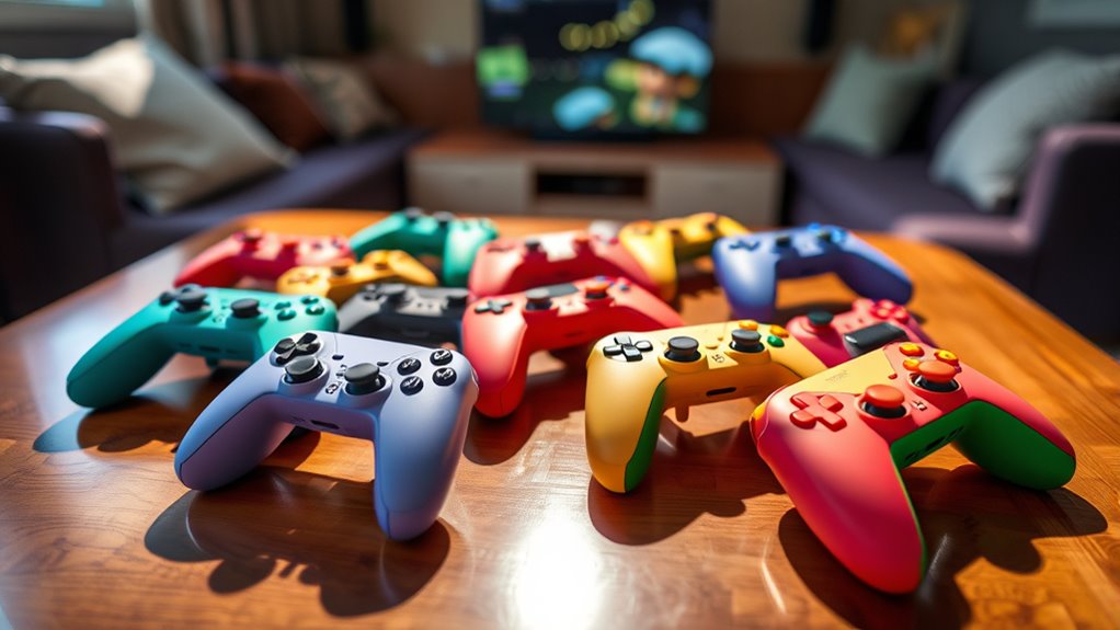 selecting appropriate gaming controllers