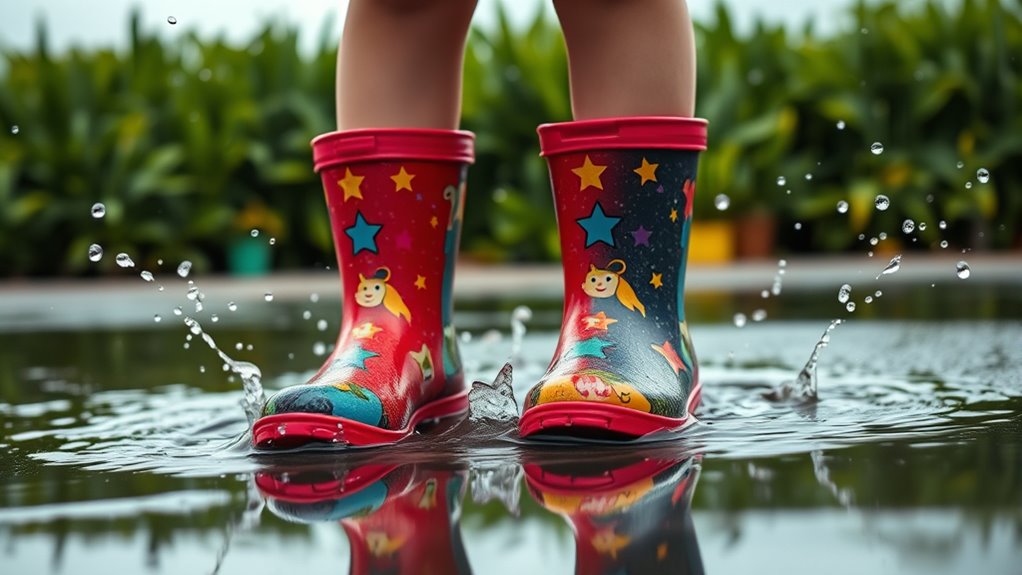 selecting children s waterproof footwear