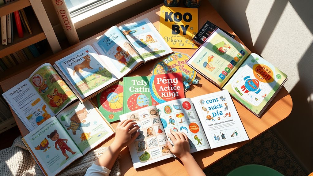 selecting engaging activity books