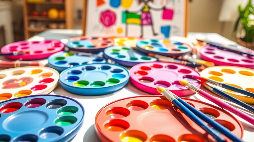 selecting ideal art palettes