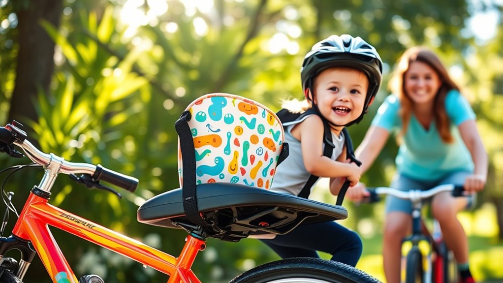 selecting safe bike seats