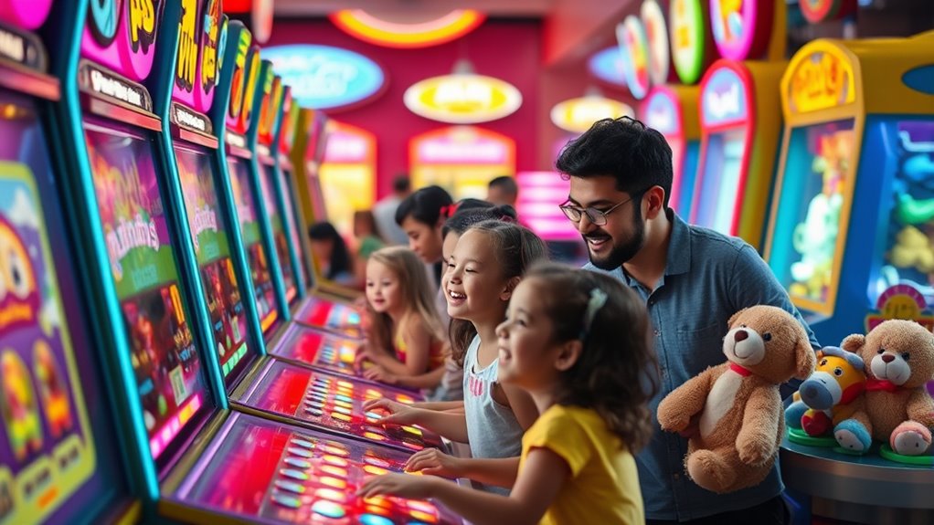 selecting suitable arcade games