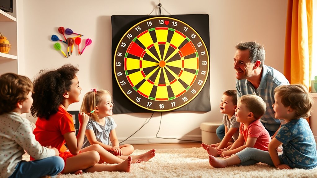 selecting suitable dart boards