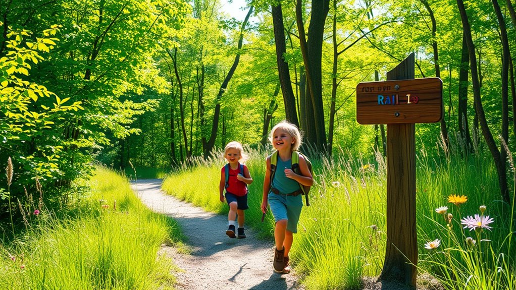selecting suitable hiking paths