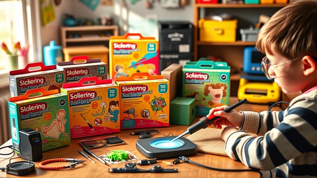 selecting suitable soldering kits