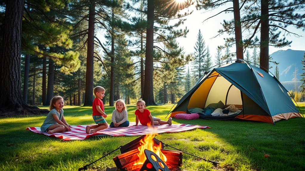 selecting the ideal campsite