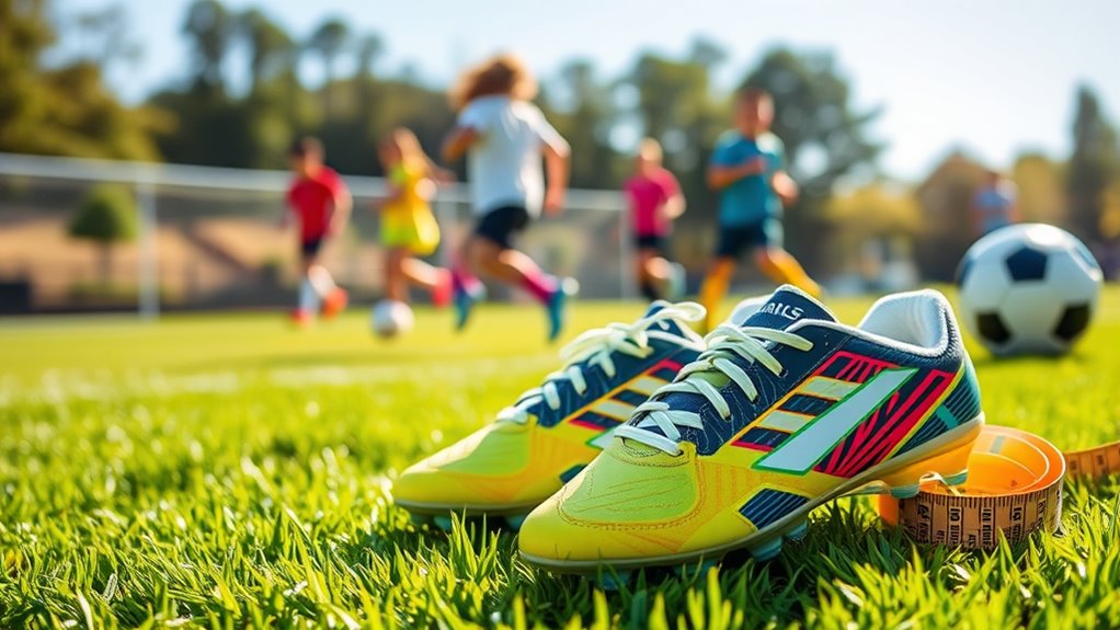 selecting youth soccer footwear