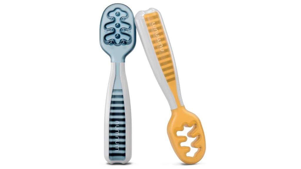 self feeding baby spoons