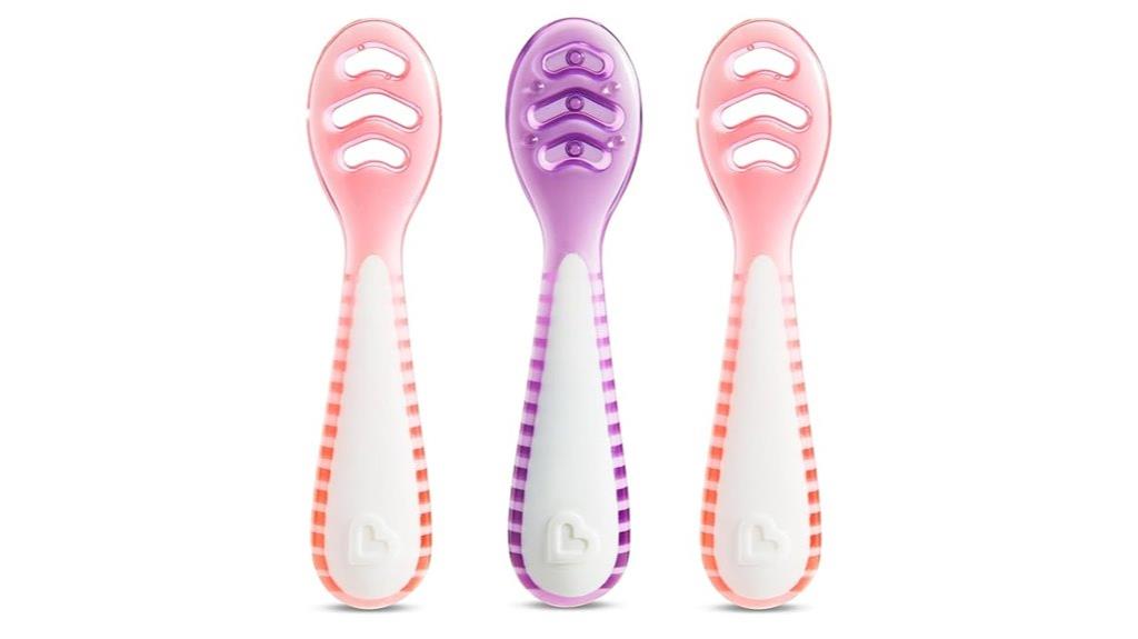 self feeding baby spoons