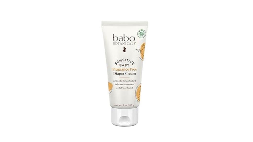 sensitive baby diaper cream