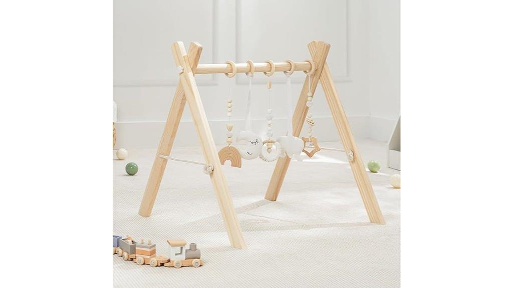 sensory baby play gym