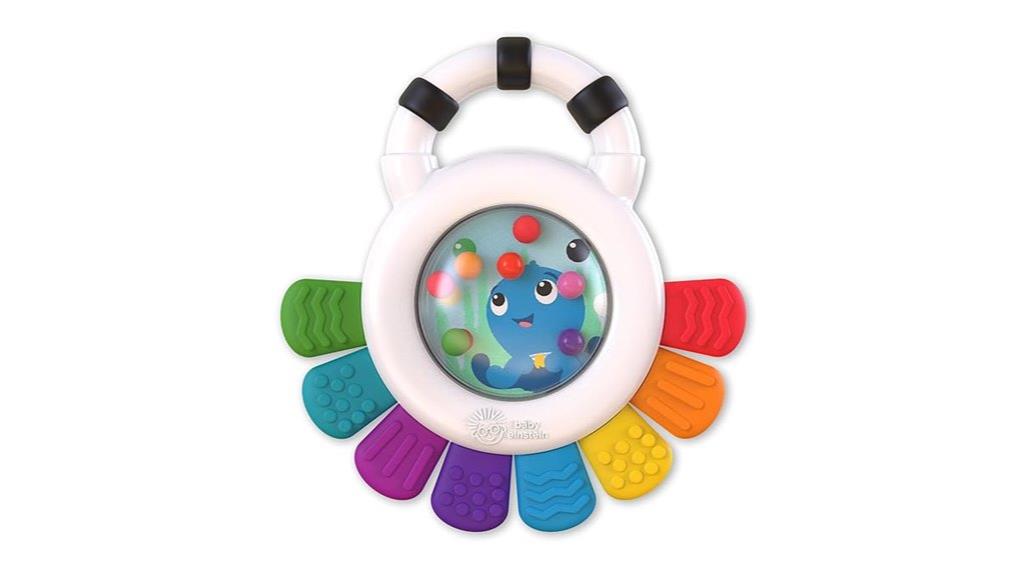 sensory rattle and teether