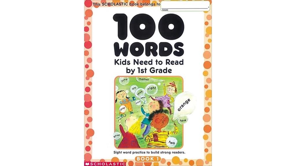 sight words for first graders
