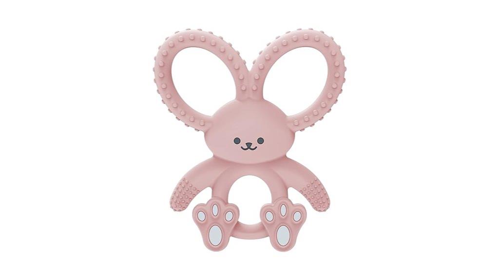 silicone bpa free baby teether