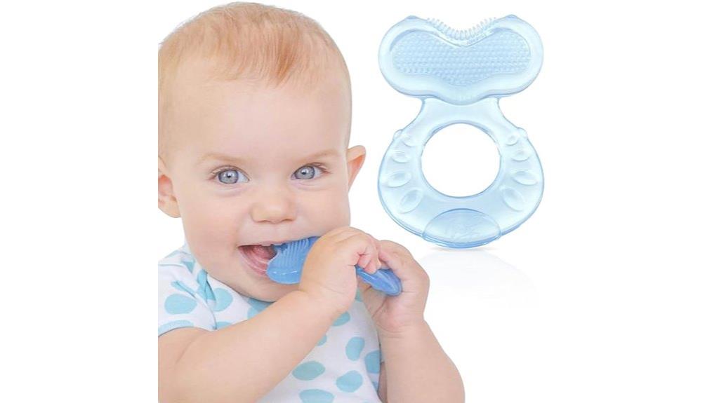 silicone teether with case