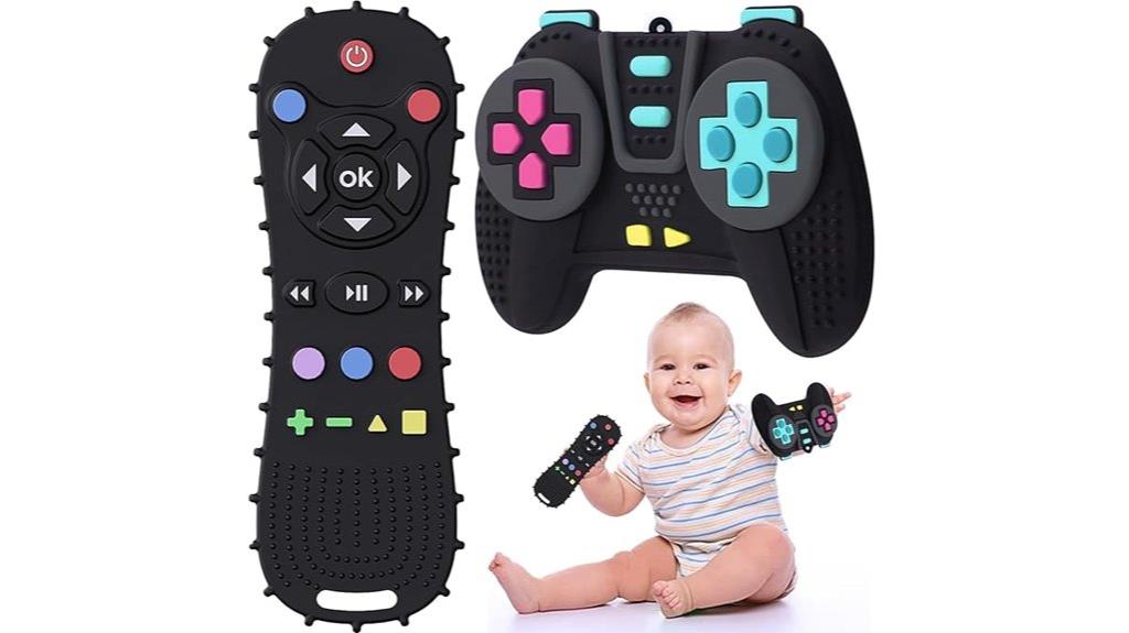 silicone teething toys controllers