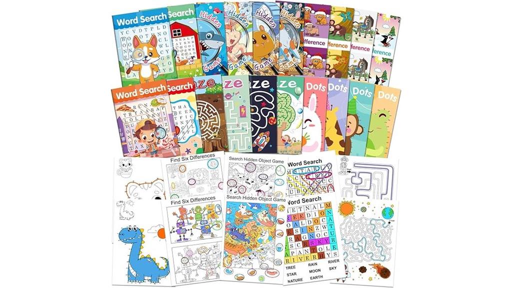 small activity books bundle