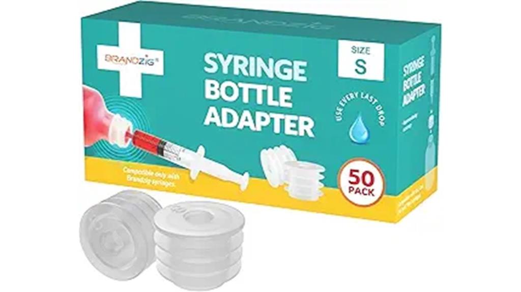 small syringe adapter pack