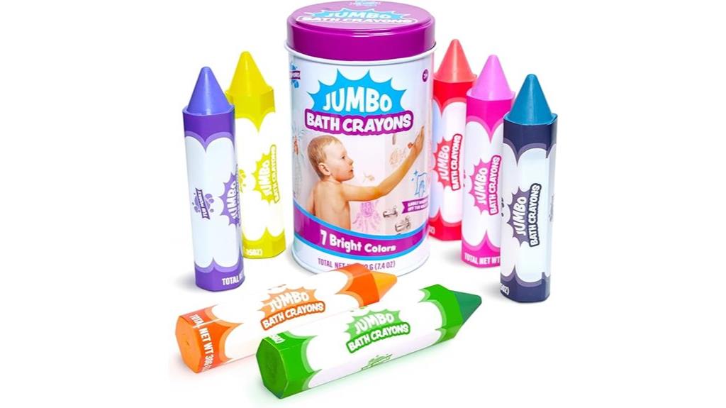 smooth jumbo bath crayons