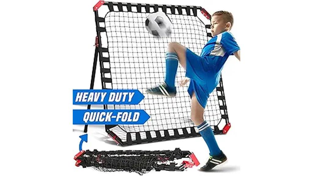 soccer training rebound net