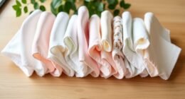soft absorbent stylish burp cloths