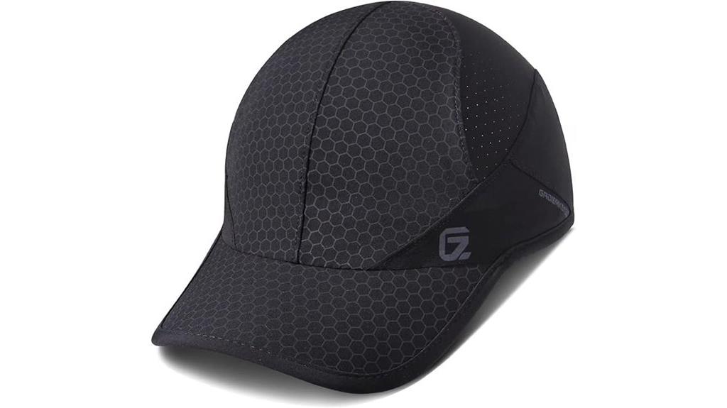 soft brimmed running hat
