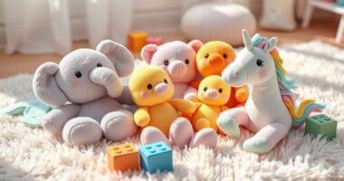 soft safe adorable toys